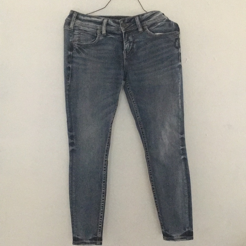 Silver elyse ankle skinny 27/27